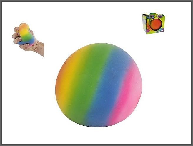 ANTI-STRESS BALL 9CM TO SQUEEZE 2-TYPES OF HIPO